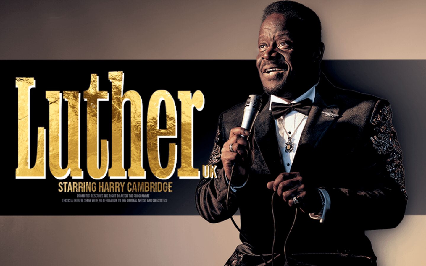 Luther UK: The Ultimate Luther Vandross Experience - DATE CHANGE - Wednesday 27th October 2027