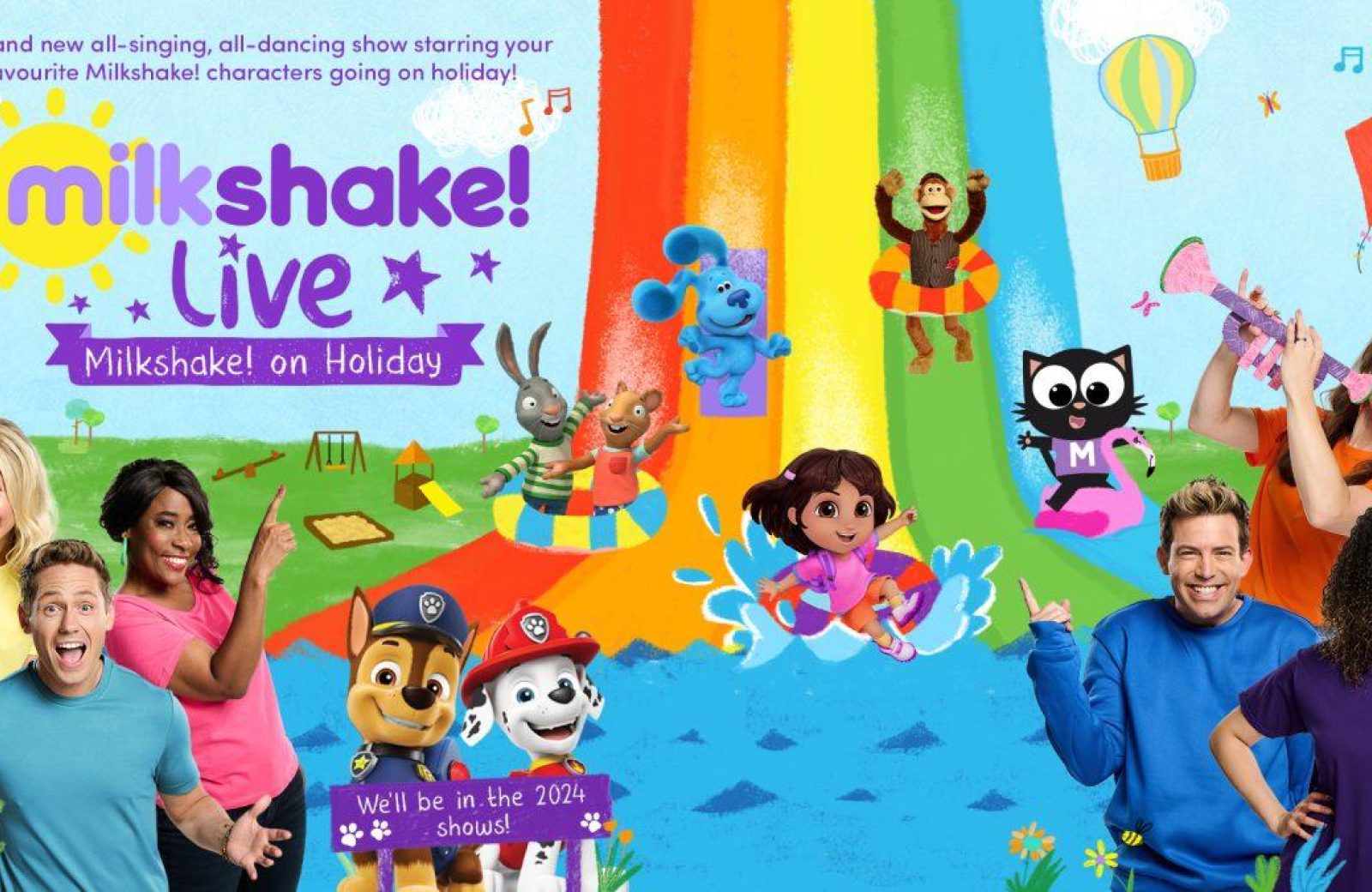 Milkshake! Live on Holiday