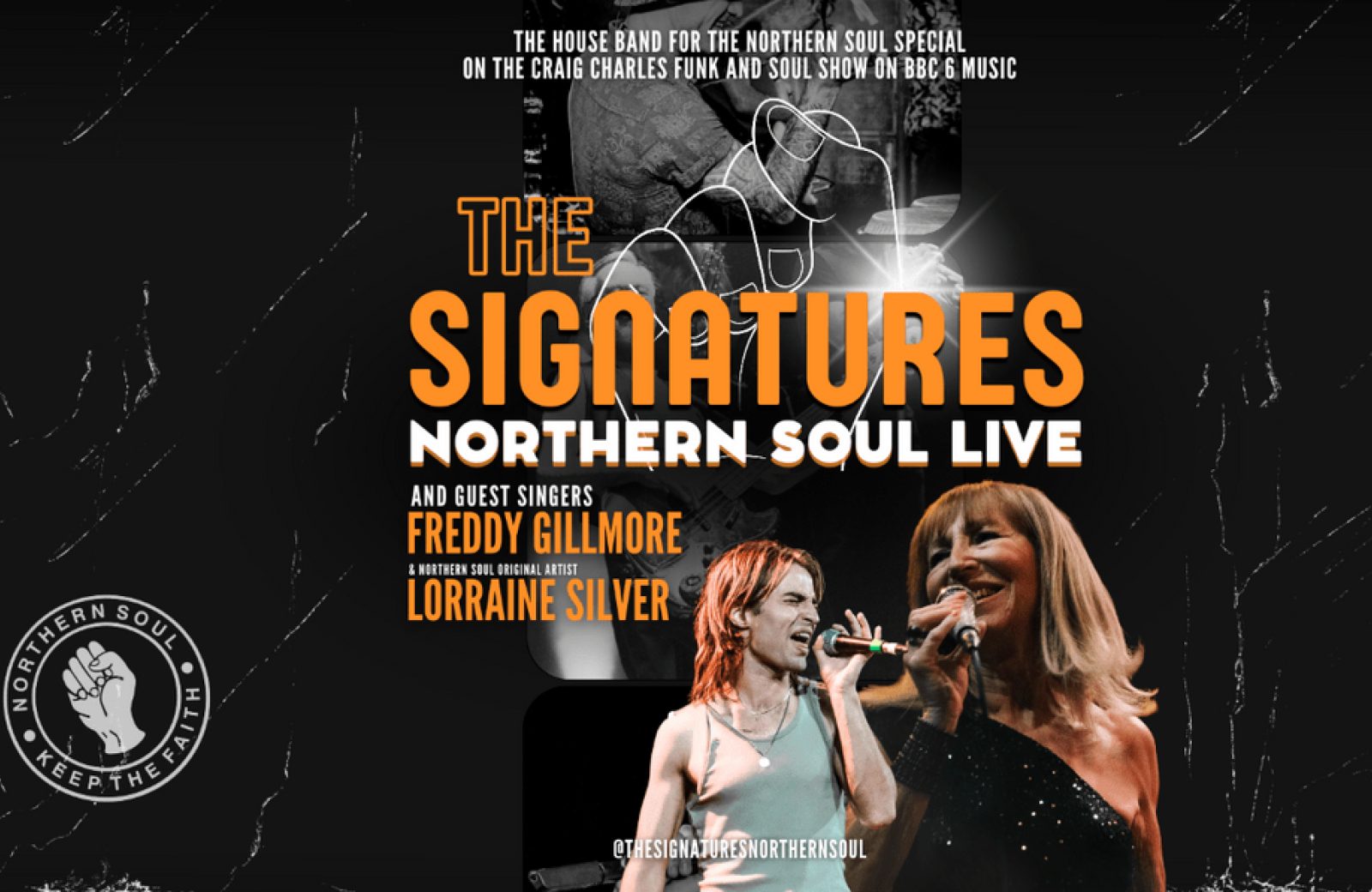 The Signatures – Northern Soul Live With Special Guest Lorraine Silver