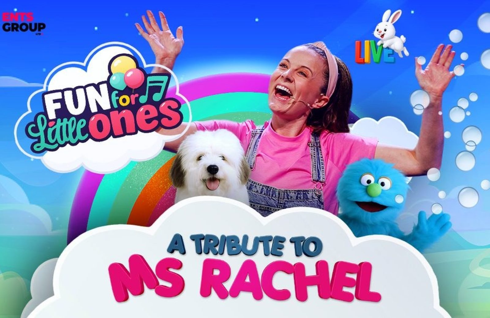 FUN FOR LITTLE ONES: Live Tribute to Ms Rachel