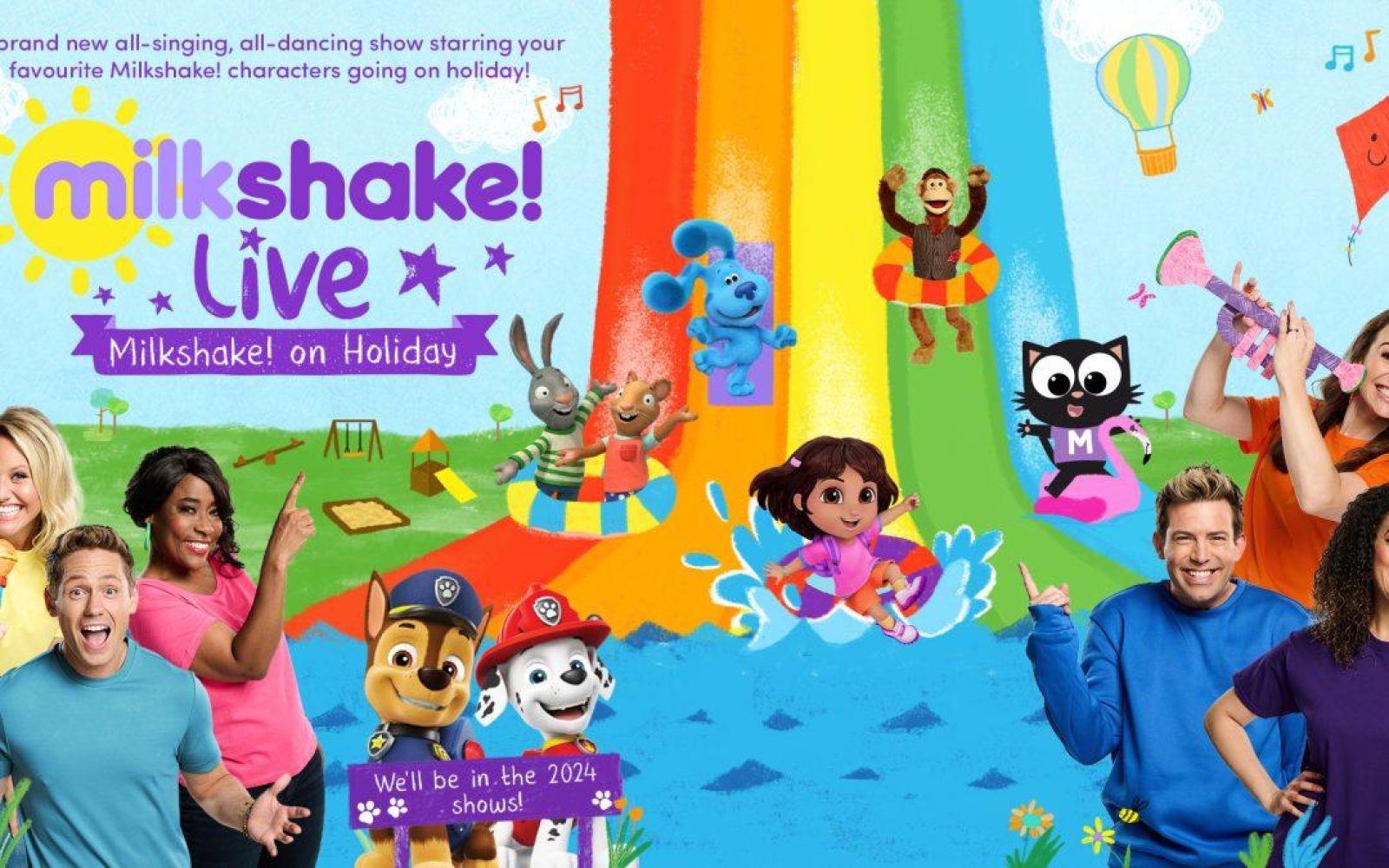 Milkshake! Live on Holiday