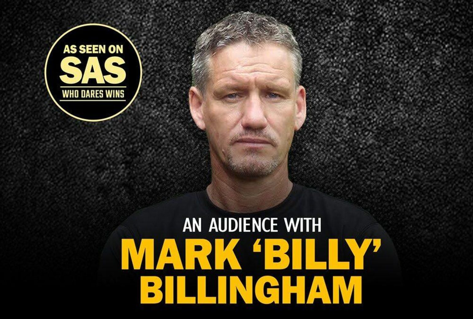 CANCELLED – An Audience with Mark ‘Billy’ Billingham