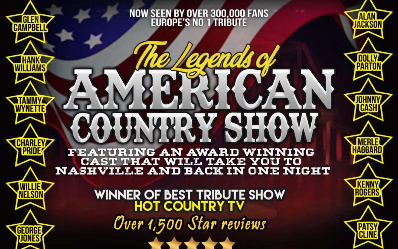 THE LEGENDS OF AMERICAN COUNTRY SHOW