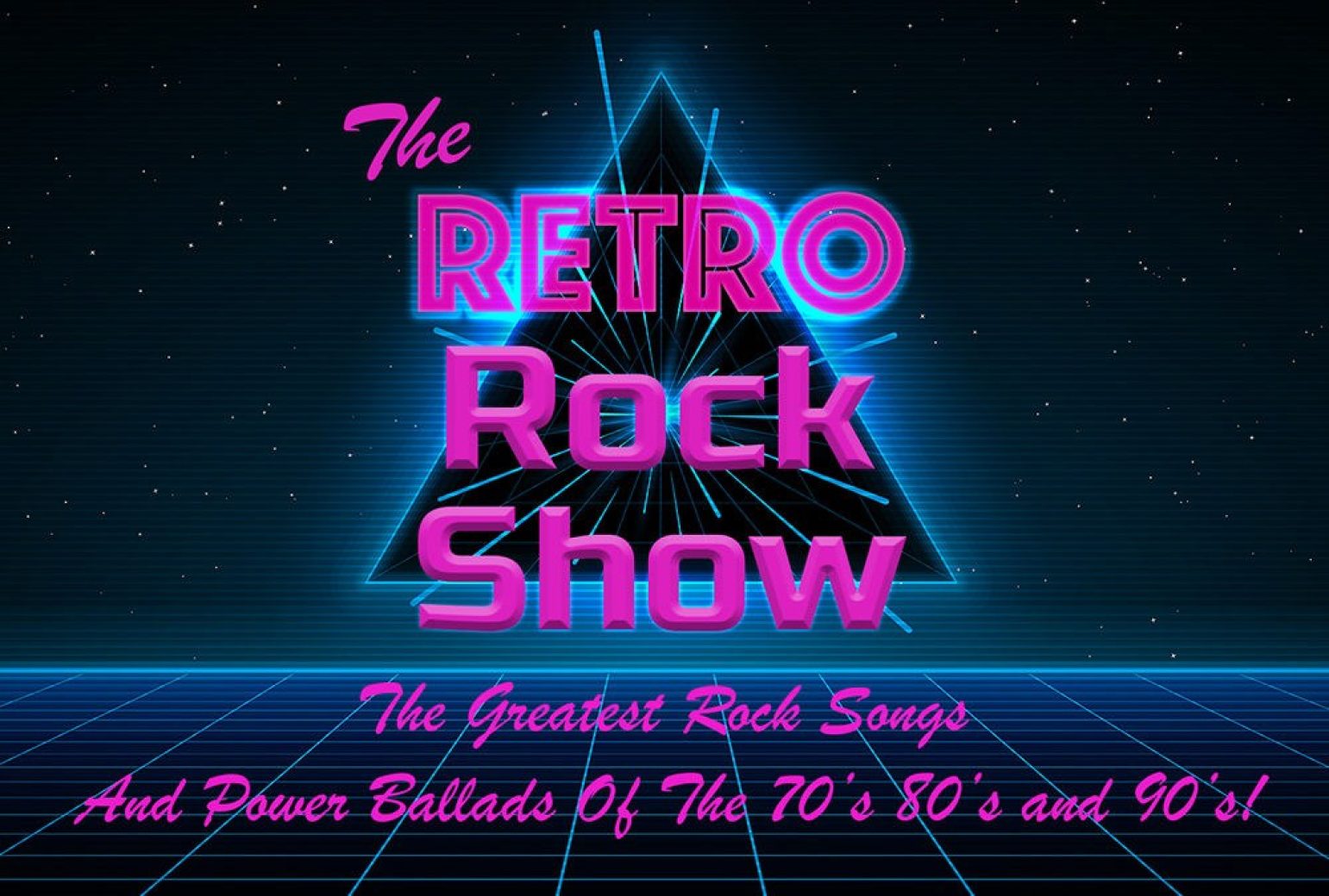 The Retro Rock Show – The Greatest Rock Songs and Power Ballads of the 70s 80s & 90s