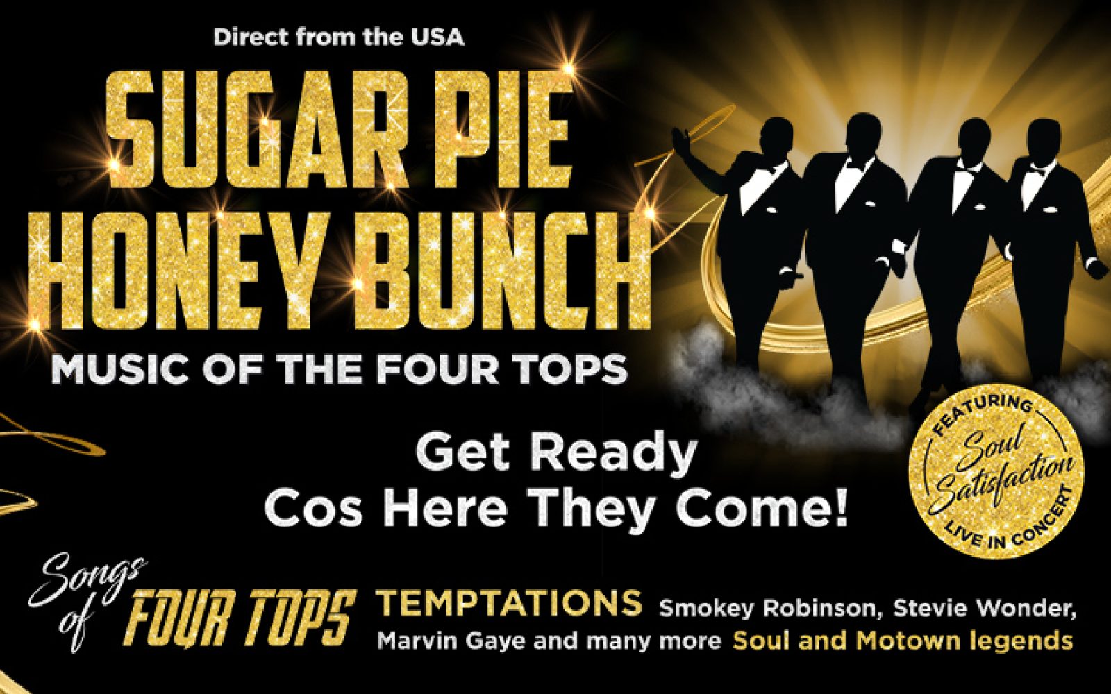 Sugar Pie Honey Bunch – Music of The Four Tops