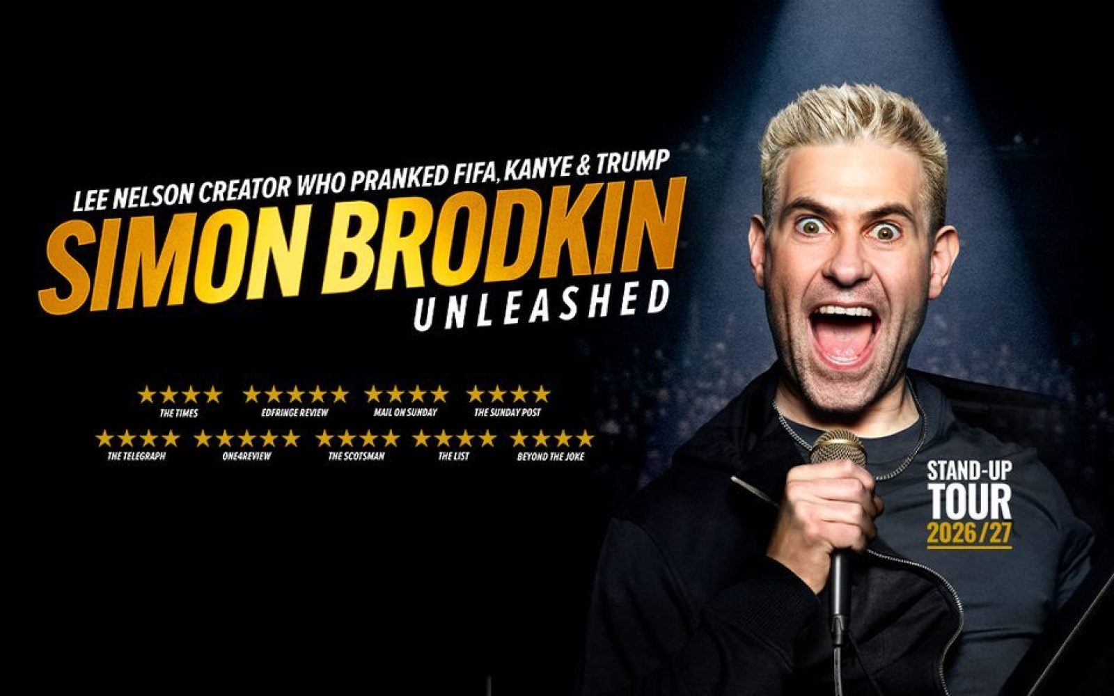 Simon Brodkin: Unleashed