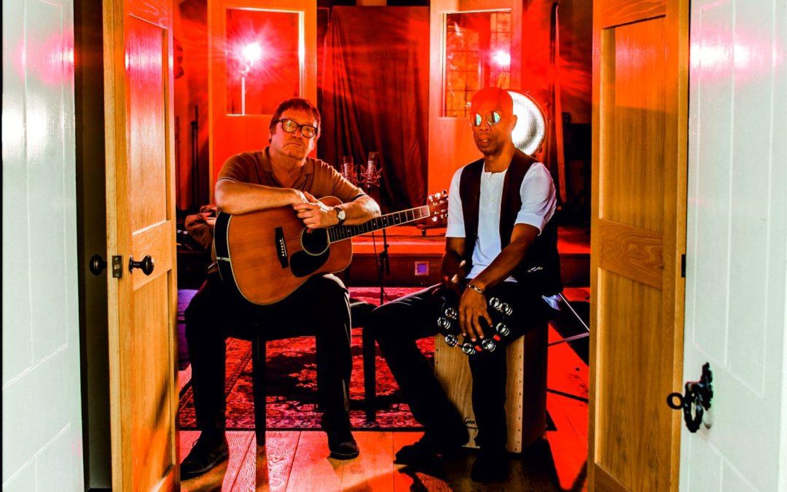 Simon and Oscar from Ocean Colour Scene