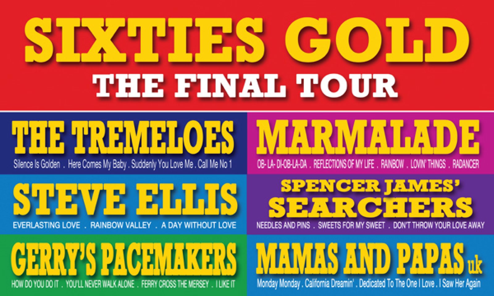 Sixties Gold – The Final Tour