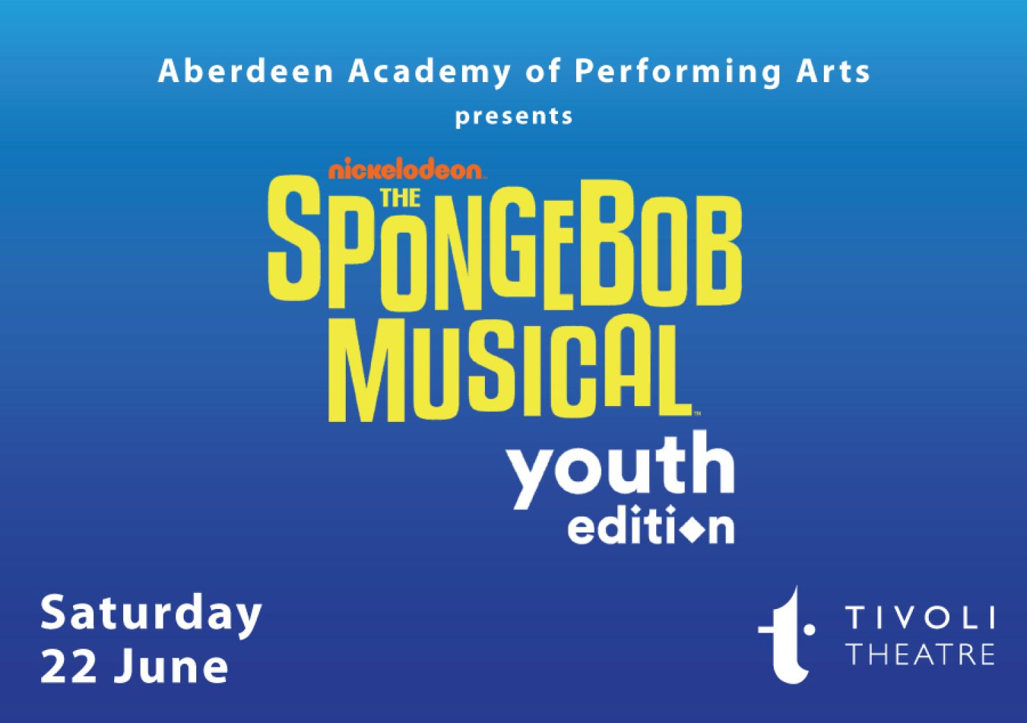 The Spongebob Musical – Youth Edition