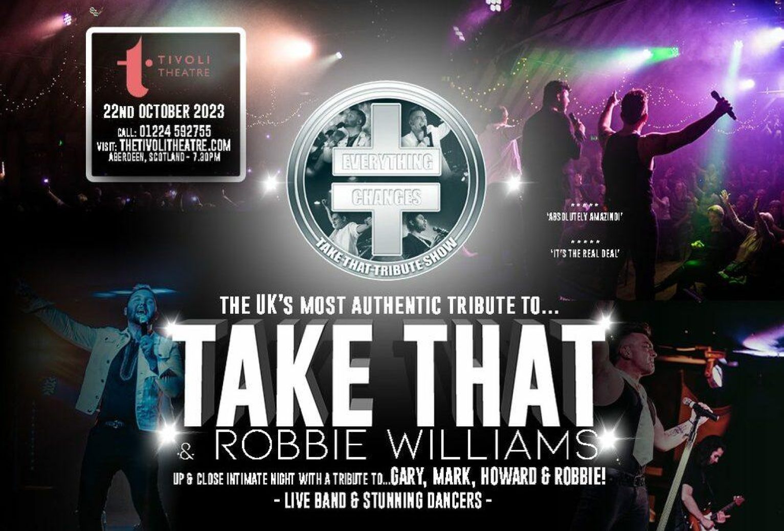 Everything Changes – Take That Tribute Show