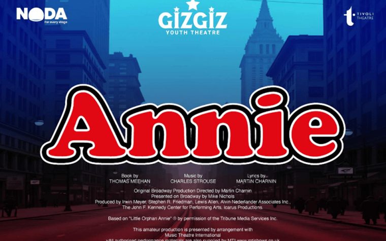 Annie Presented by Giz Giz Youth Theatre