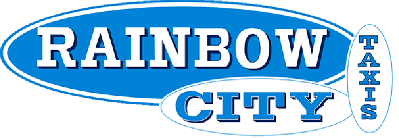 Rainbow City Taxis logo